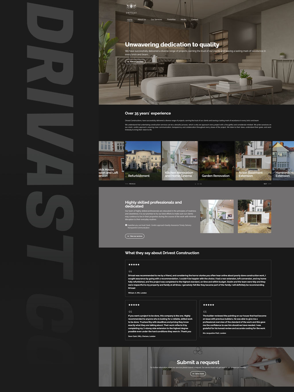 Drivast Construction