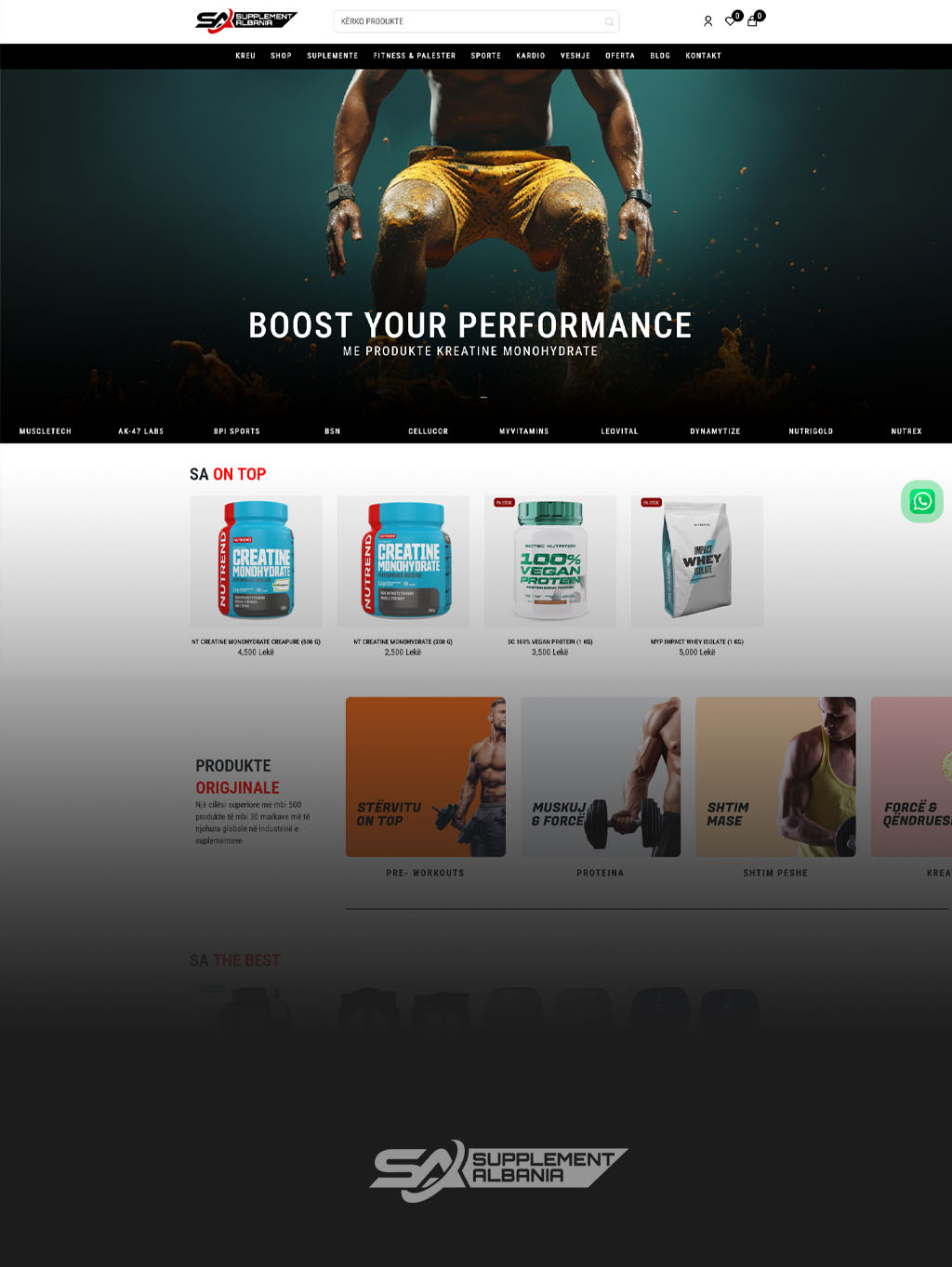 Supplement Albania E-commerce Saas