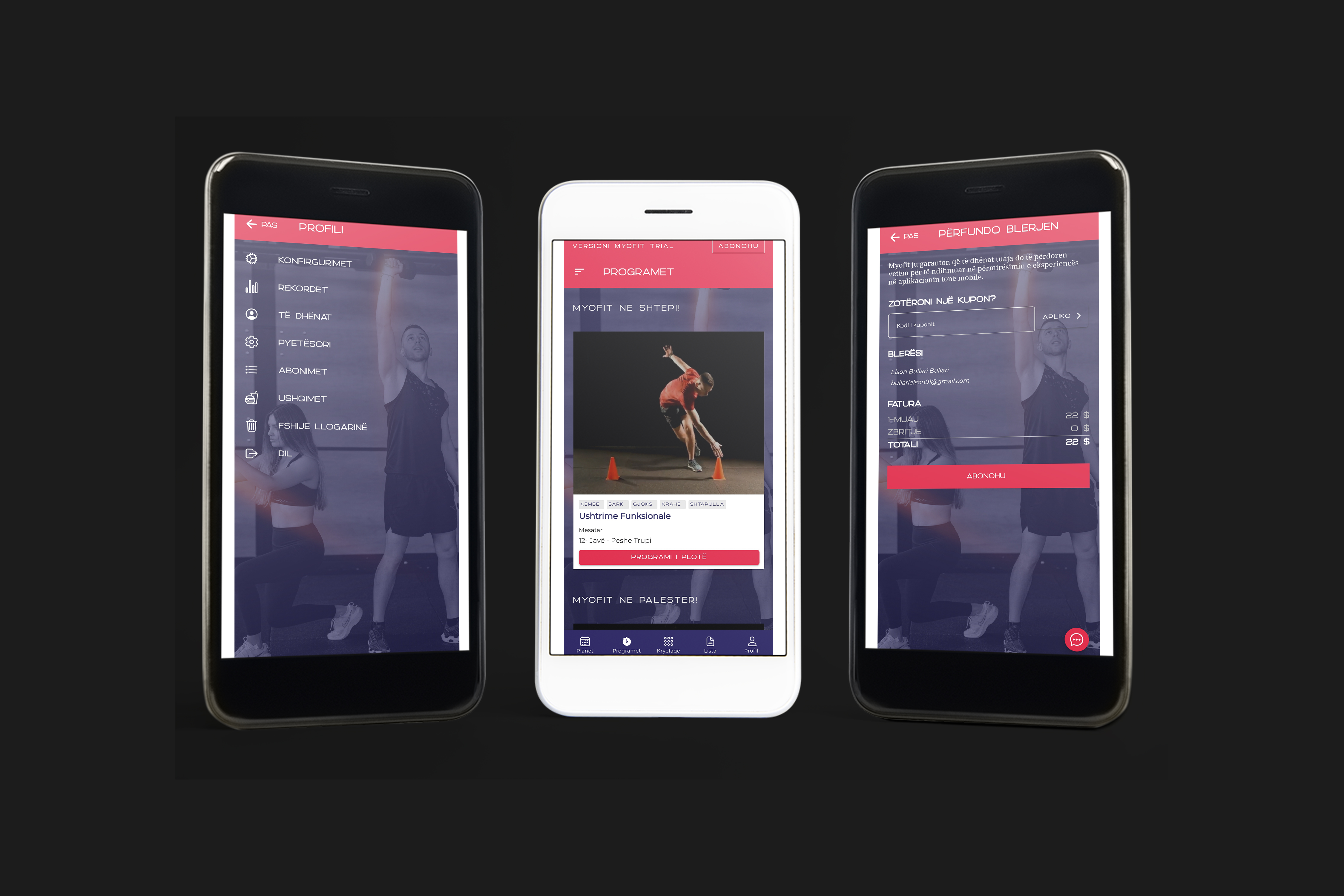 Myofit Aplikacion Mobile